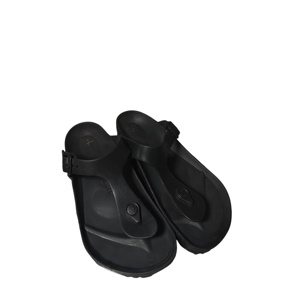 Birkenstock Gizeh EVA Essentials Black Thong Sandals Lightweight EUC 7W/5M EUC
